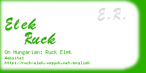 elek ruck business card